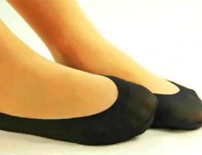 4 Pairs Of Female Anti-Slip Hidden Socks