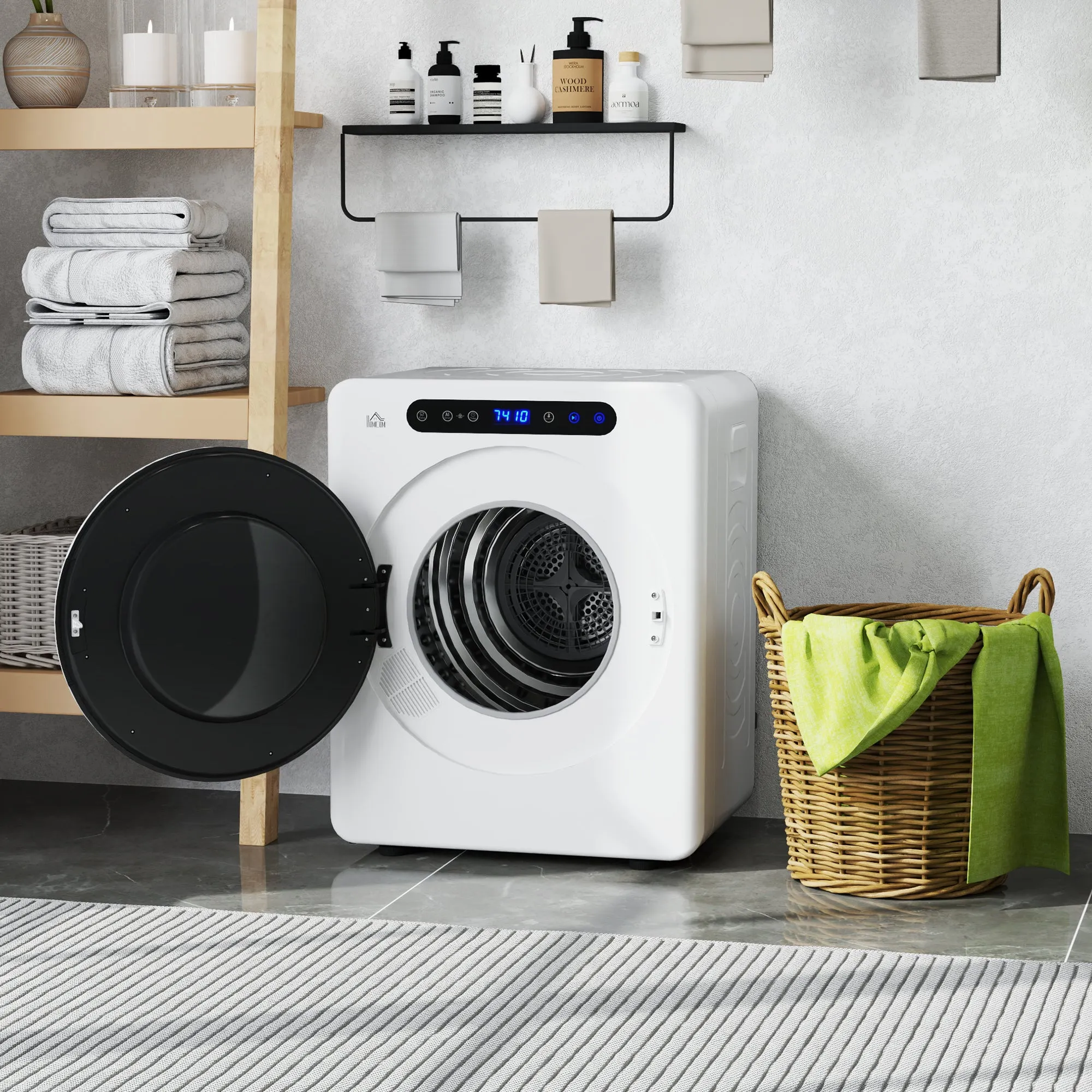 4kg Compact 40-60℃  Tumble Dryer - White