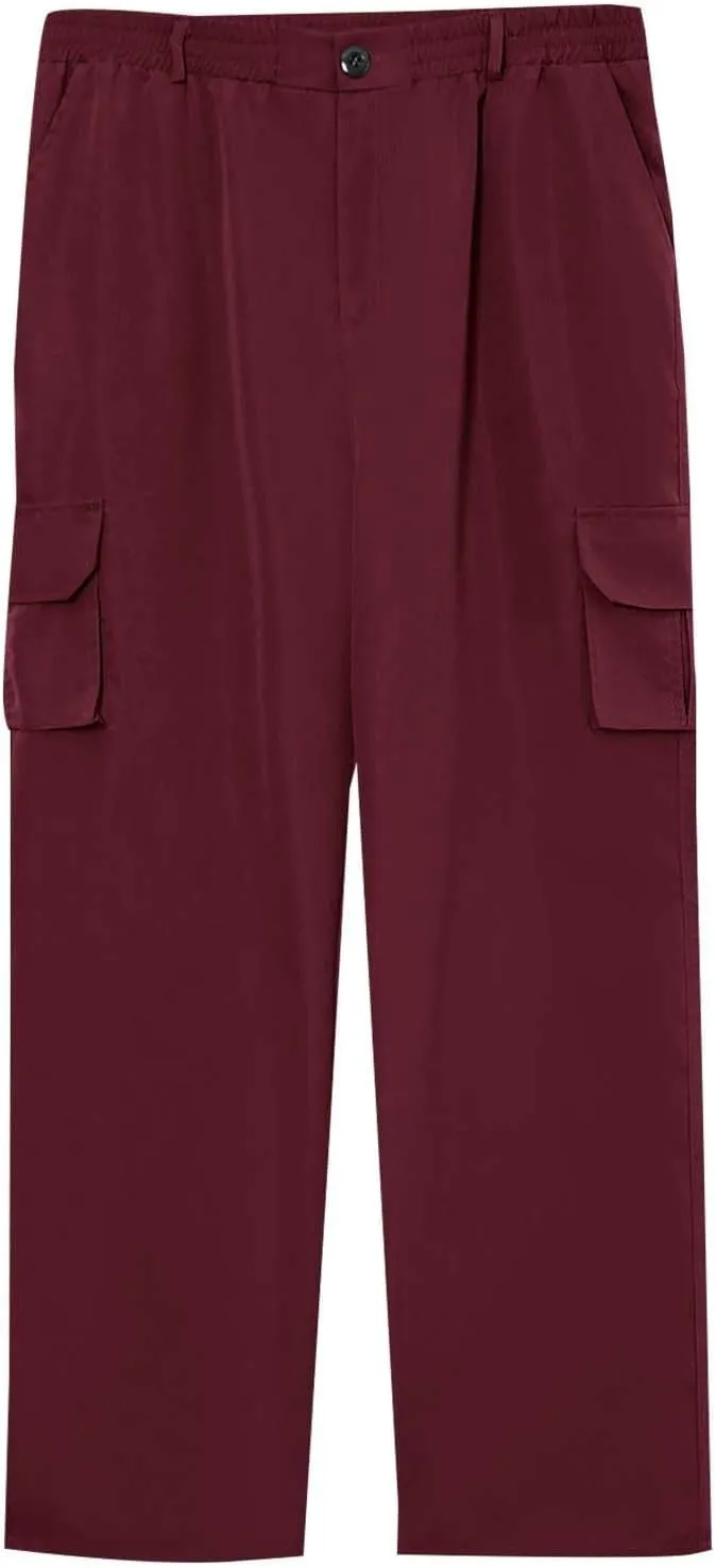 Cargo Work Pants for Men Construction Carpenter Flex Camo Pants with Pockets Lightweight Causal Comfy Chino Pants