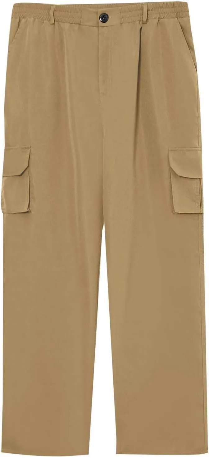 Cargo Work Pants for Men Construction Carpenter Flex Camo Pants with Pockets Lightweight Causal Comfy Chino Pants