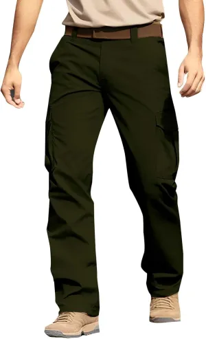 Cargo Work Pants for Men Construction Carpenter Flex Camo Pants with Pockets Lightweight Causal Comfy Chino Pants