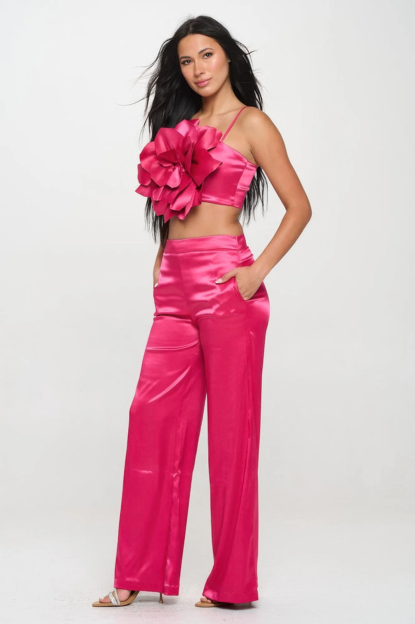Crop Top & Pant Set