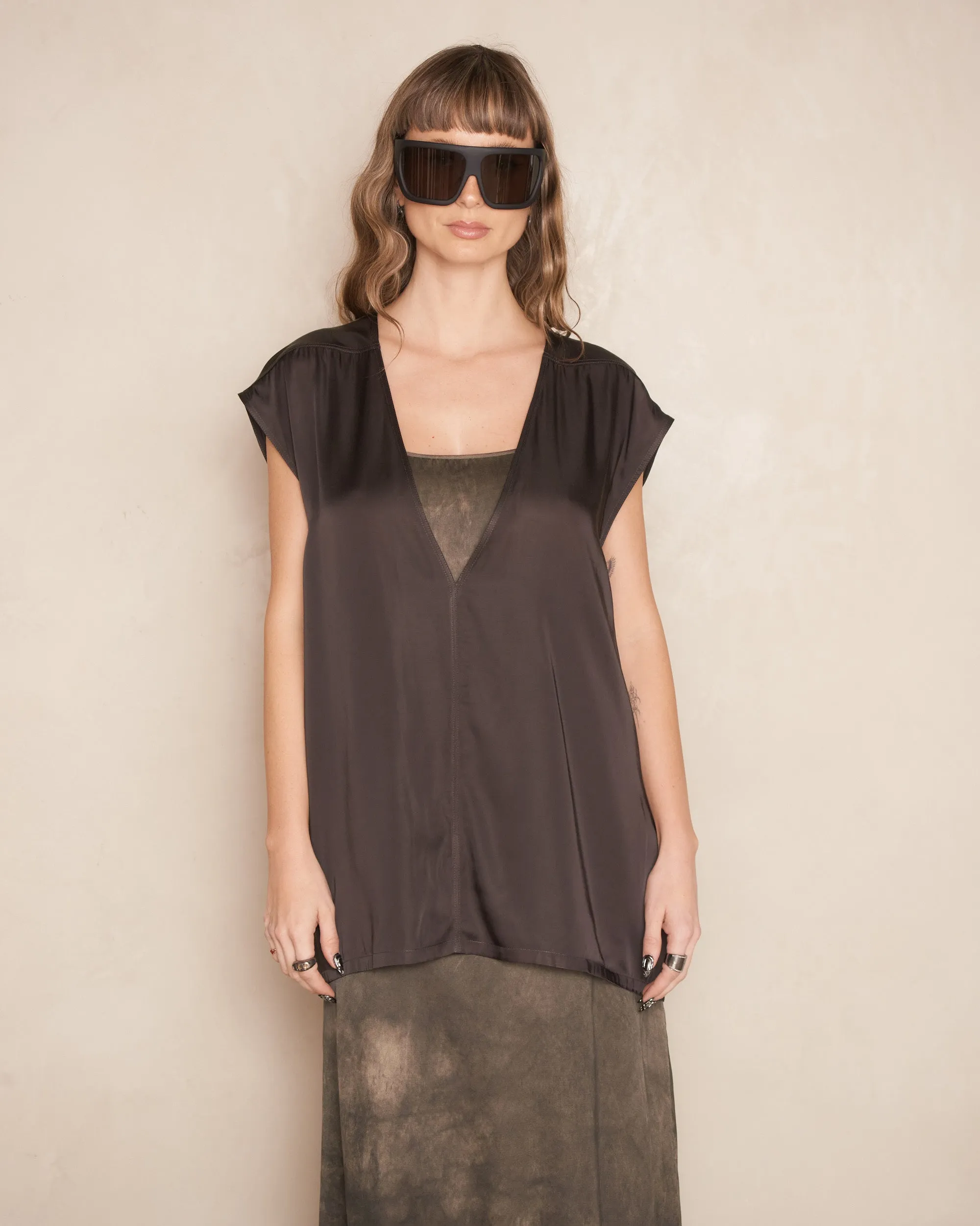 Dark Dust Dylan V-Neck Tank Top