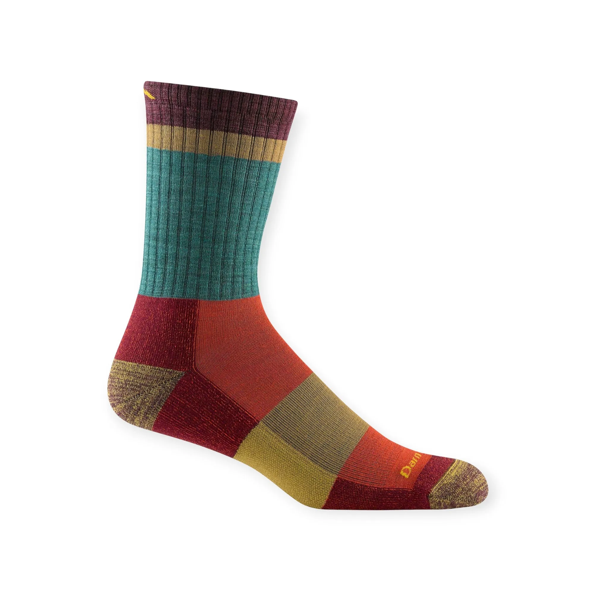Darn Tough Heady Stripe Micro Crew Lightweight with Cushion Socks