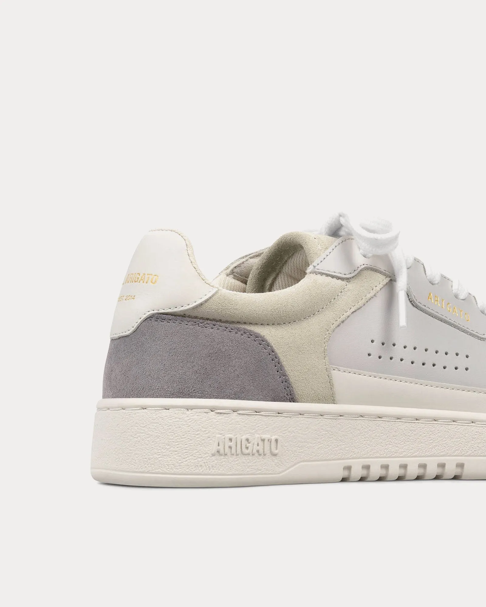 Dice T-Toe Off White / Grey Low Top Sneakers