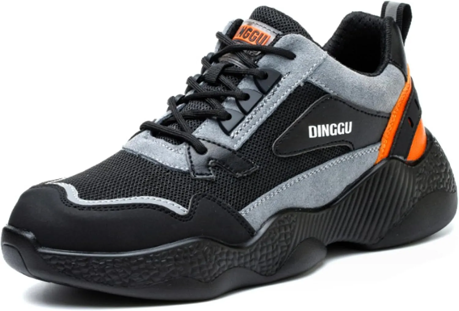 Electrician Insulated Shoes Steel Toe Boots Labor Shoes Work Shoes Safety Shoes Welding Shoes Protect Your Toes Waterproof and Puncture Resistant,A-EU-44