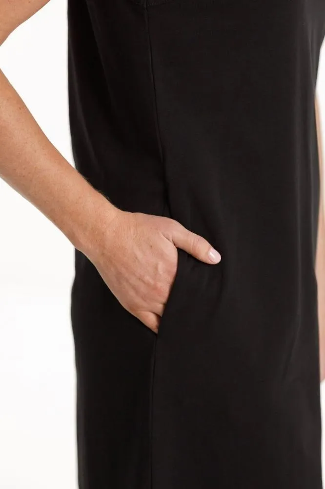 Homelee Taylor Singlet Dress Black