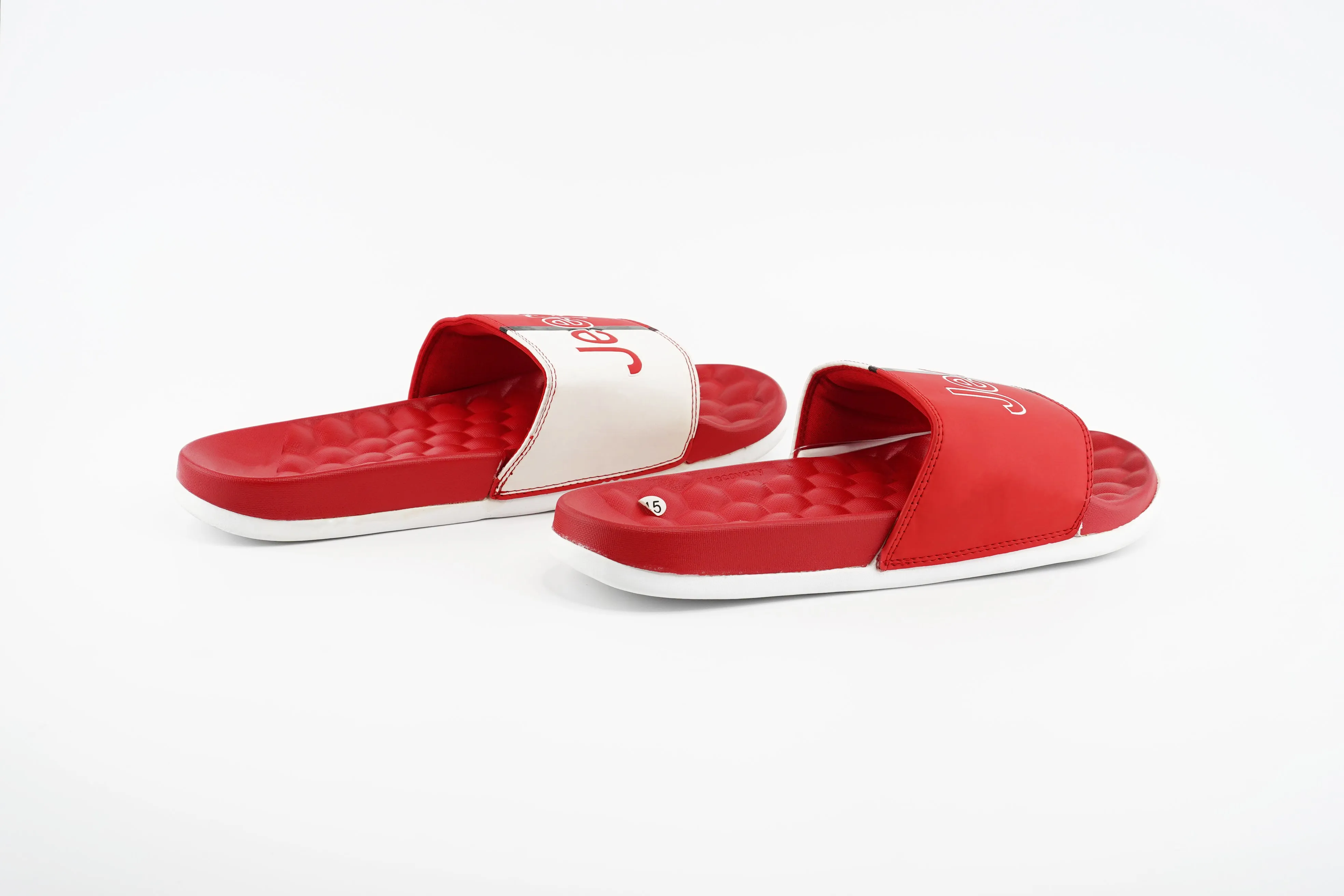 Jeep foam Slides in red