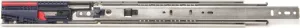 Knape & Vogt 8450FMP 22 Drawer Slide, 100 lb, 22 in L Rail, 1/2 in W Rail, Anochrome :PR: QUANTITY: 1