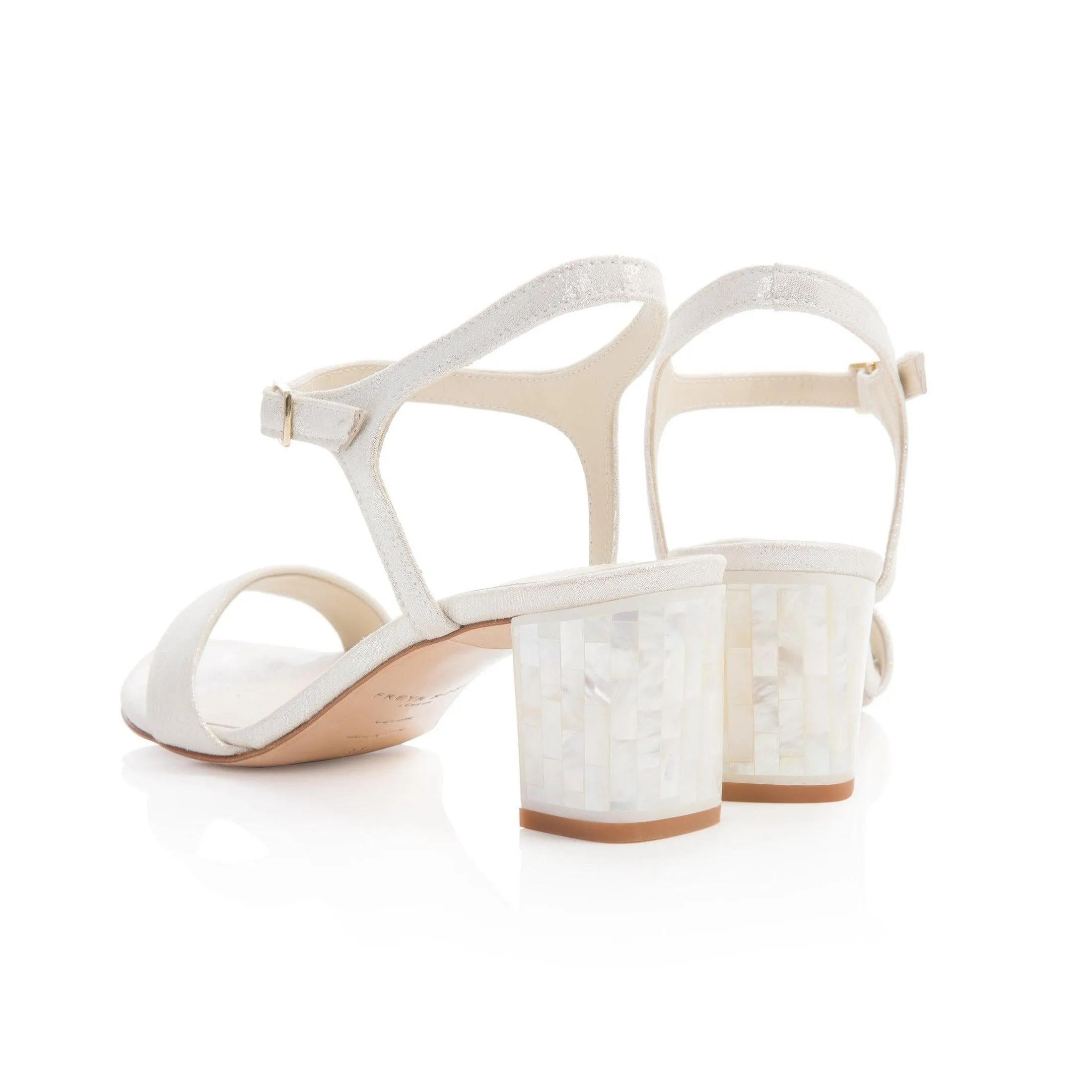 Martina Midi Ivory - Pearl Heel