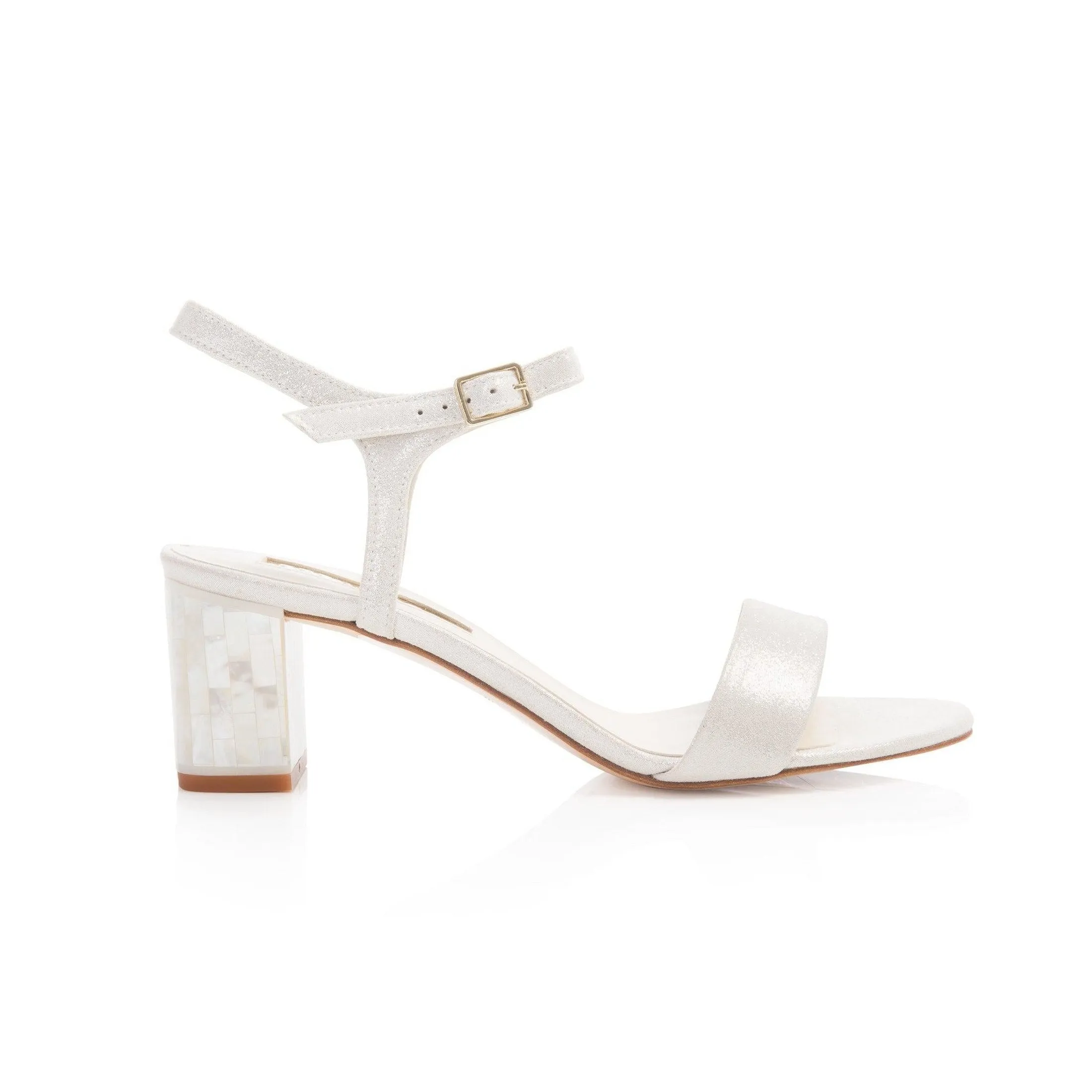 Martina Midi Ivory - Pearl Heel