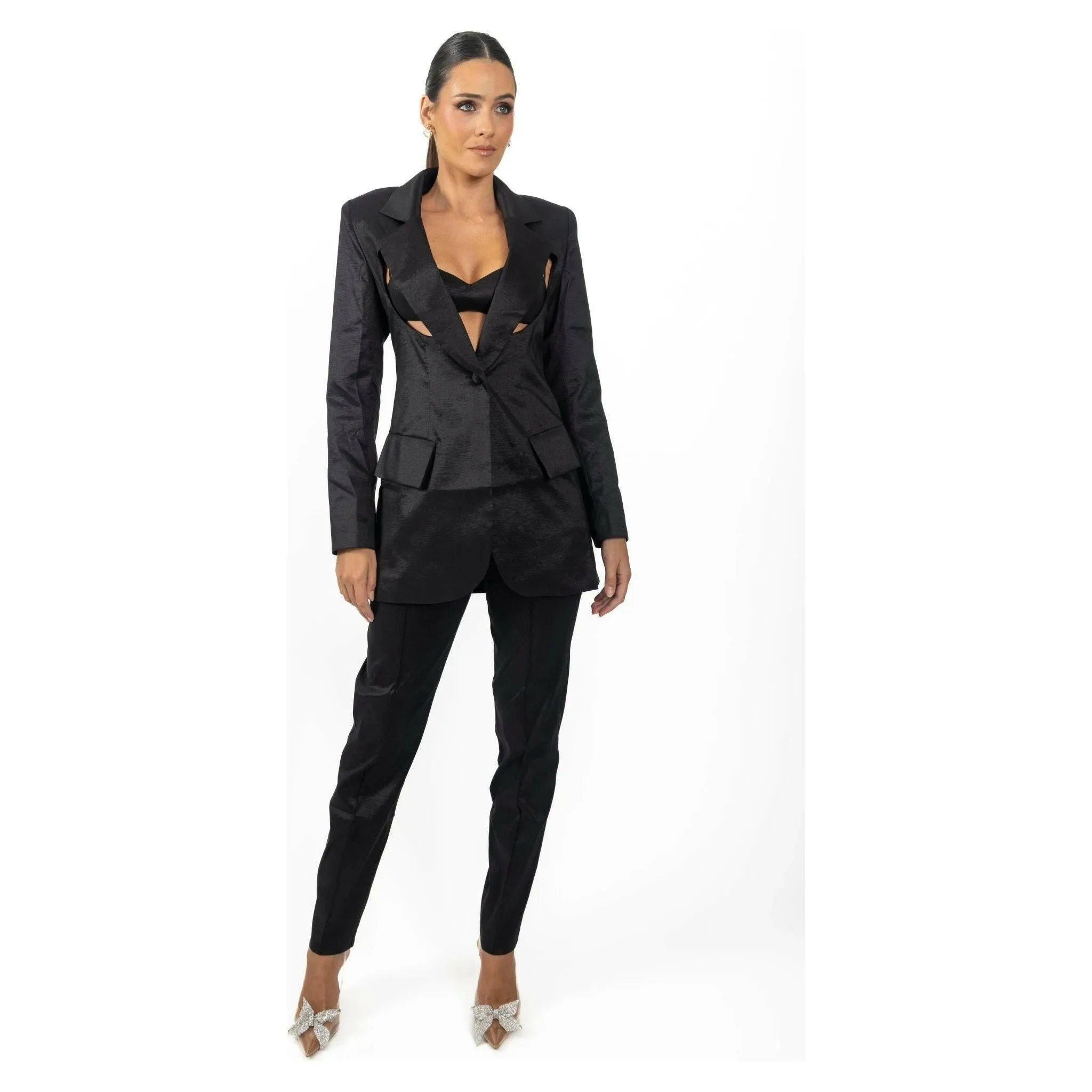 Meghan High Waisted Women's Pants
