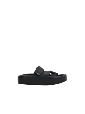 Nappa Flatform Sandals