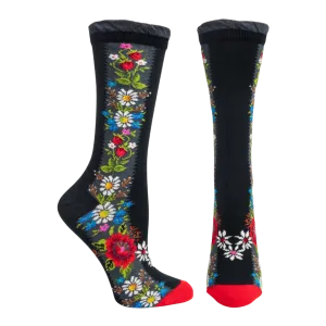 Ozone Folklore Socks, Black