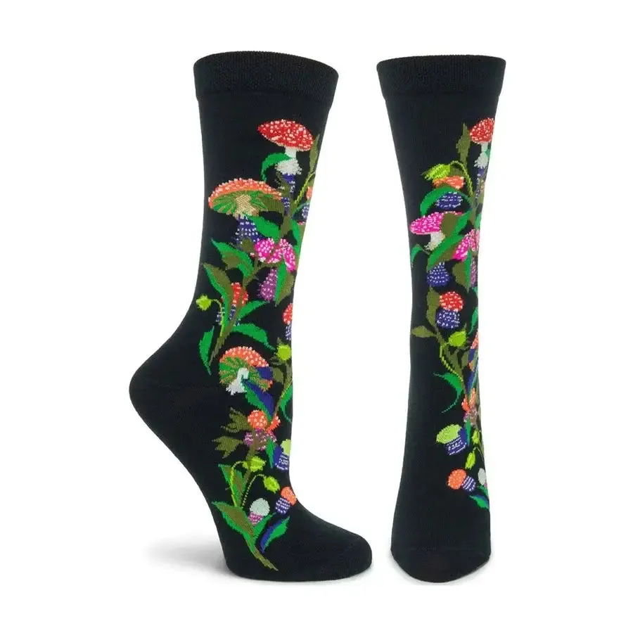 Ozone Women's Amanita Muscaria Mushroom Sock