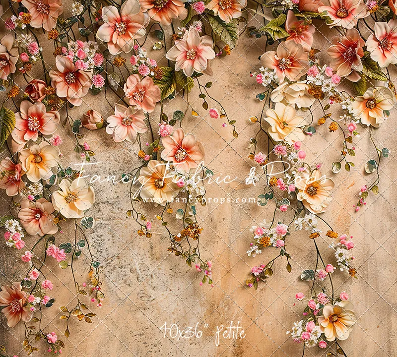 Painted Floral Peach - Petite