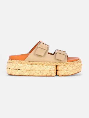 QIANA, vegetal beige || OUTLET