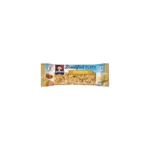 Quaker Oats Foods Breakfast Flats Crispy Snack Bars - Individually Wrapped, No Artificial Flavor, No Artificial Color - Banana, Honey Nut - 7 oz - 9 / Box