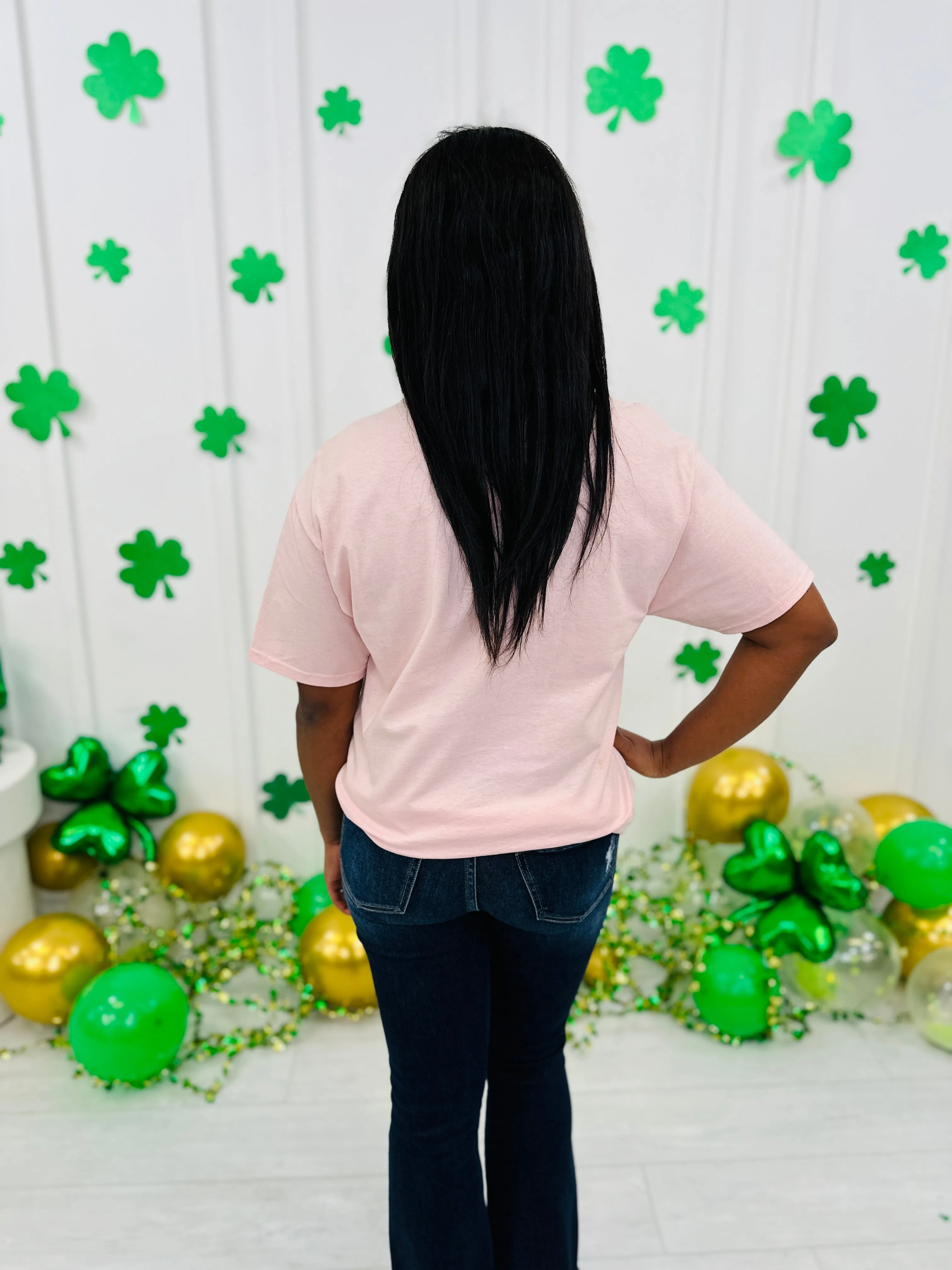 REG/CURVY St. Patrick's Dead Inside But Feelin' Lucky Graphic