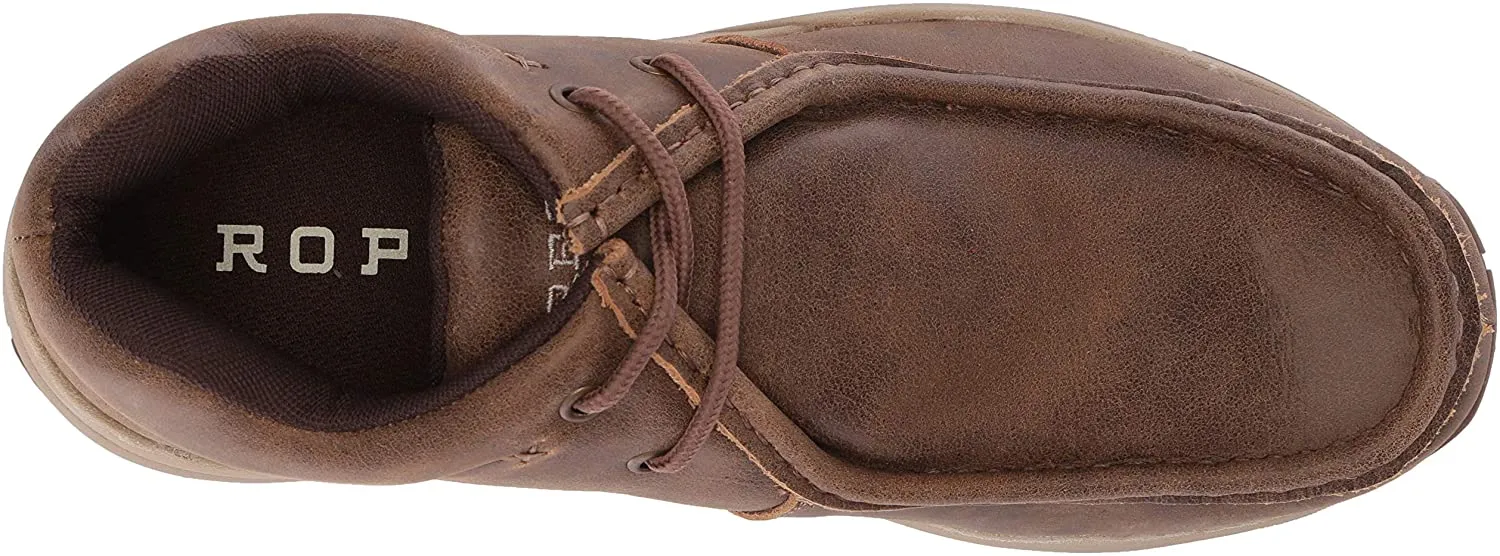 Roper Mens Clearcut Swifter Sole Vintage Leather Hiking Shoes