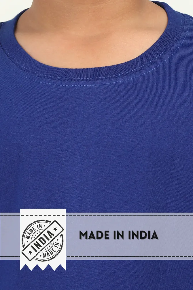 Royal Blue T-shirt for boy