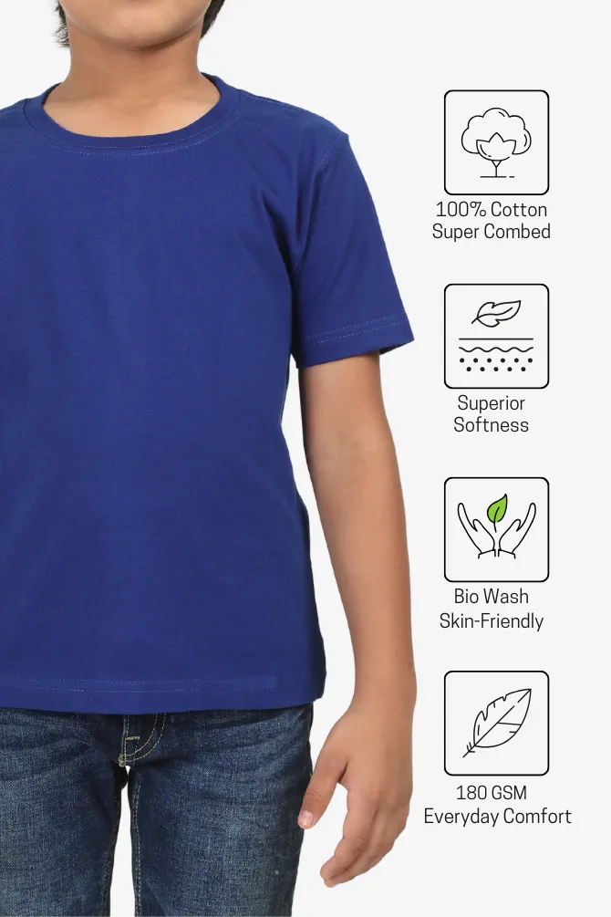 Royal Blue T-shirt for boy