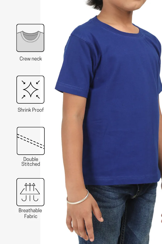 Royal Blue T-shirt for boy