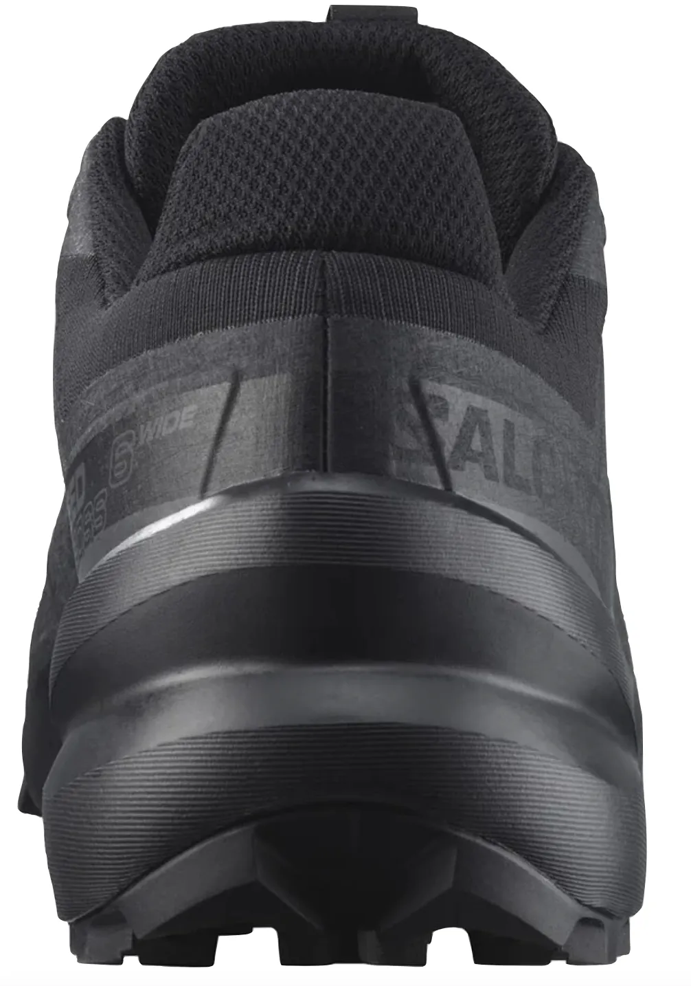 Salomon Speedcross 6 Mens WIDE (Black/Black/Phantom)