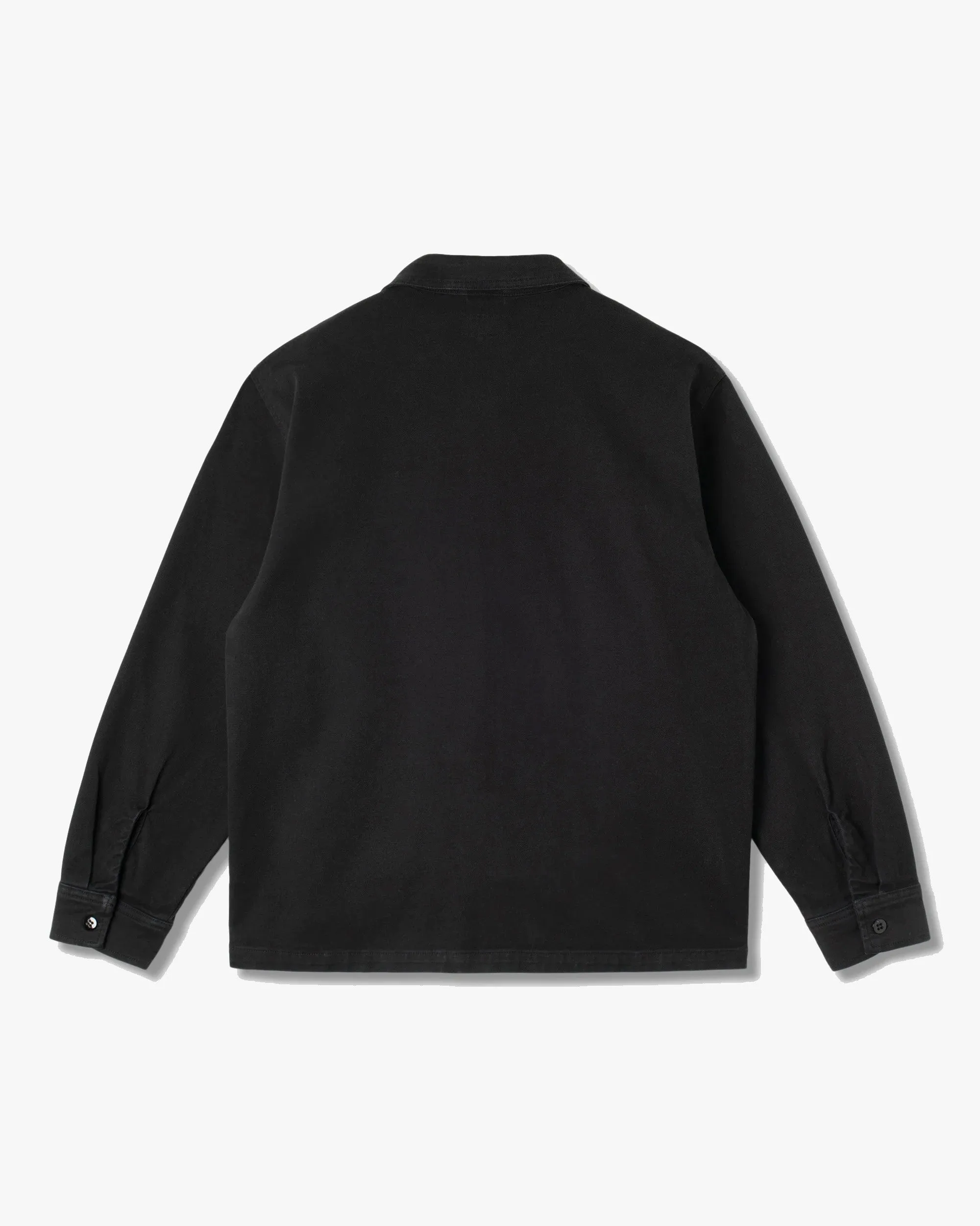 Stan Ray Zip Shirt - Washed Black Canvas