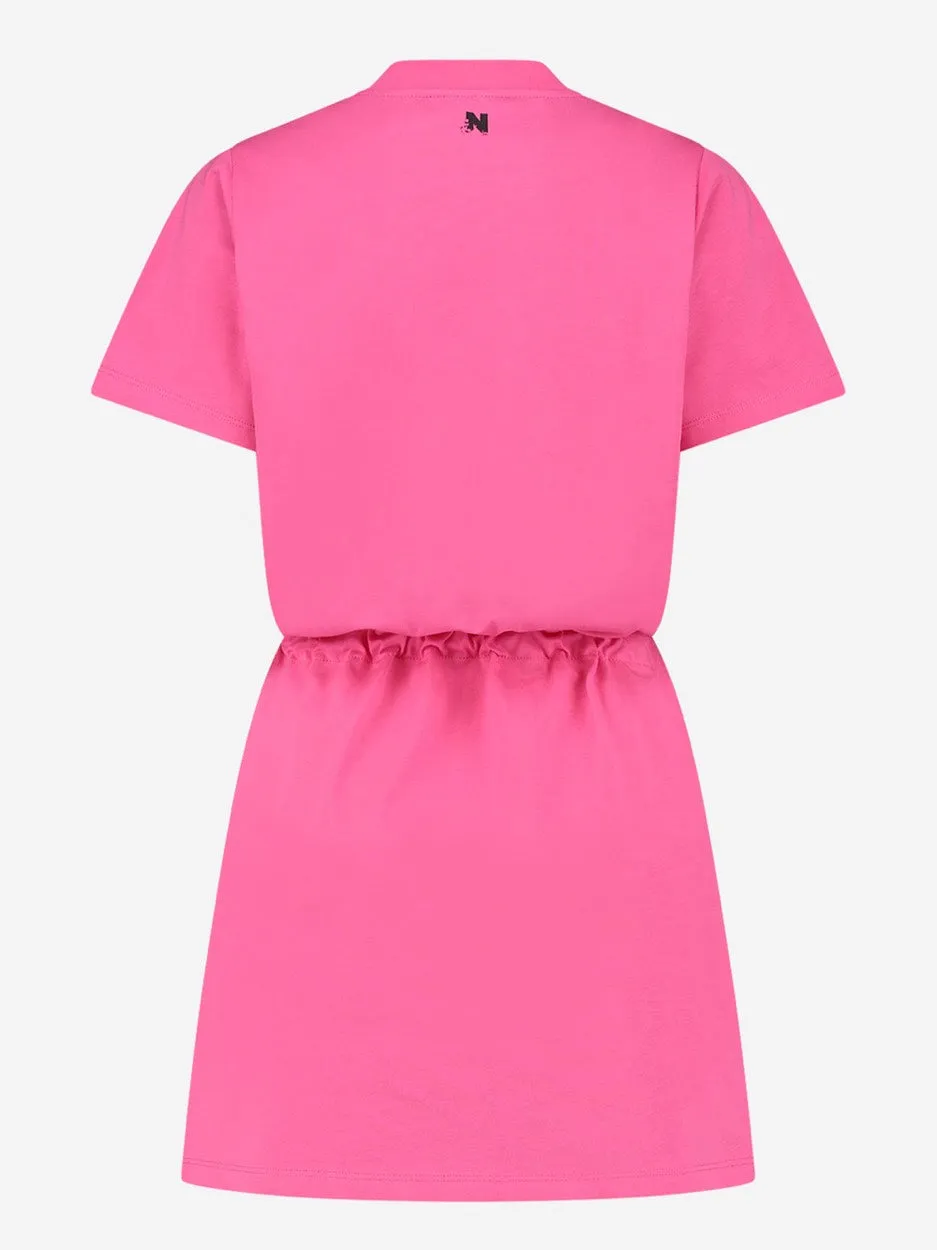 Sunset T- Dress - Pink